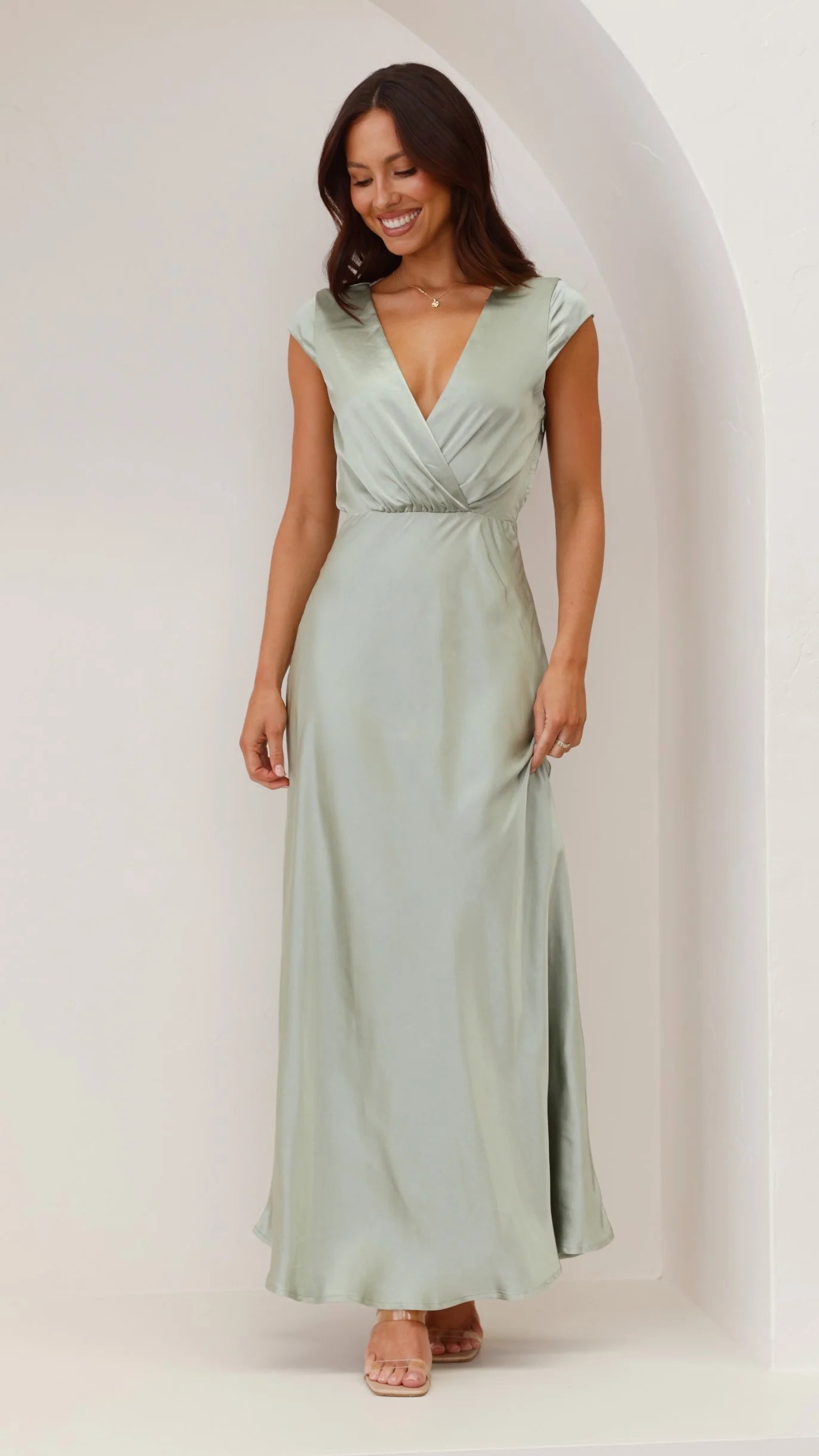 Selma Maxi Dress - Sage